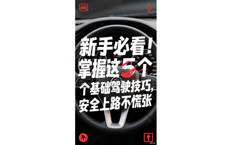 新手必看！掌握這5個(gè)基礎(chǔ)駕駛技巧，安全上路不慌張