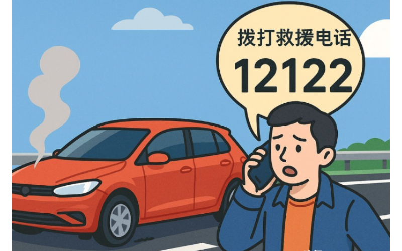 車在高速上出故障了怎么辦？第一個(gè)電話該打給誰？牢記這些不吃虧